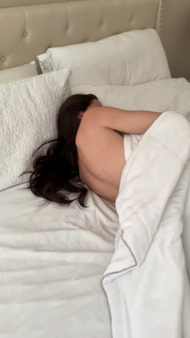 It’s a Friday miracle. A naked MILF was found hiding in your bed. What to do? What to do? (F)40