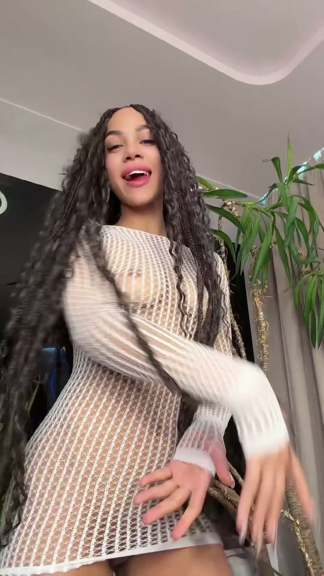 Feeling cute in this dress