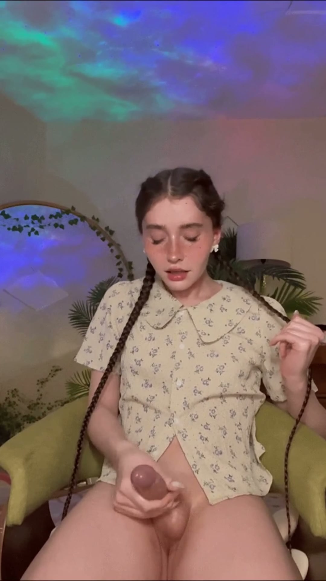 ever let a trans girl cum on your tongue before?