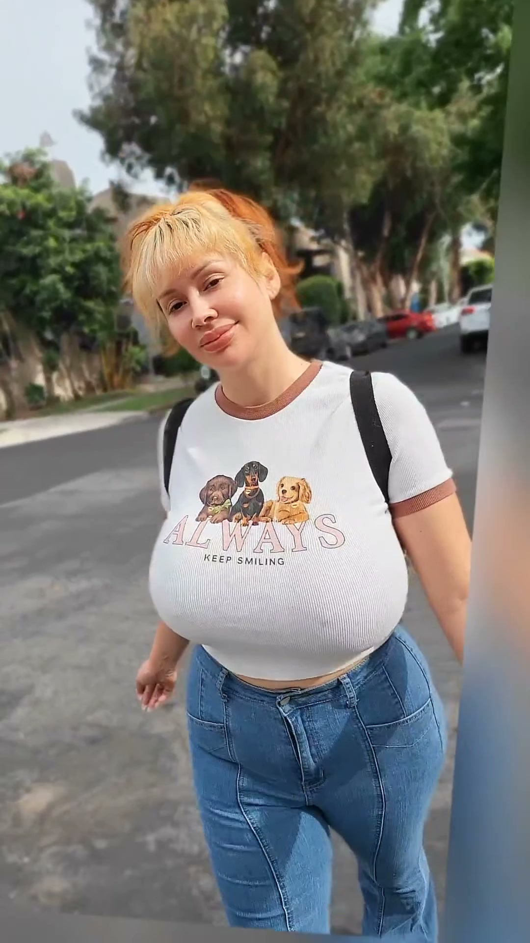Would you think about my tits while jerking off if you saw me in public? 🤤