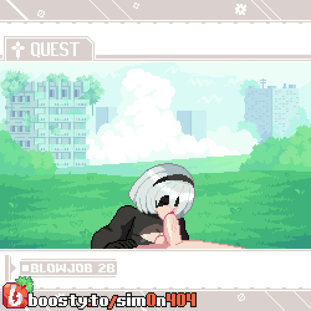 Yorha2B sex (by me Sim0n404)