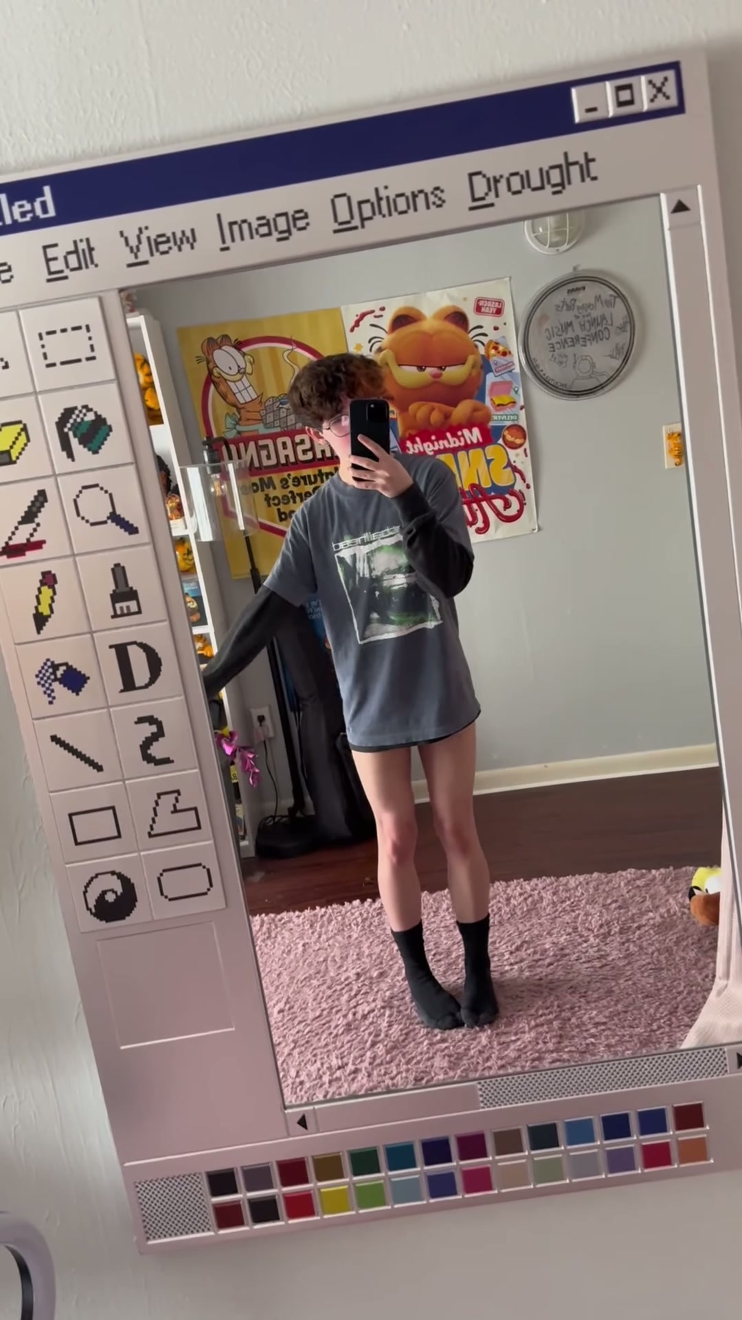 underneath the baggy clothes :3