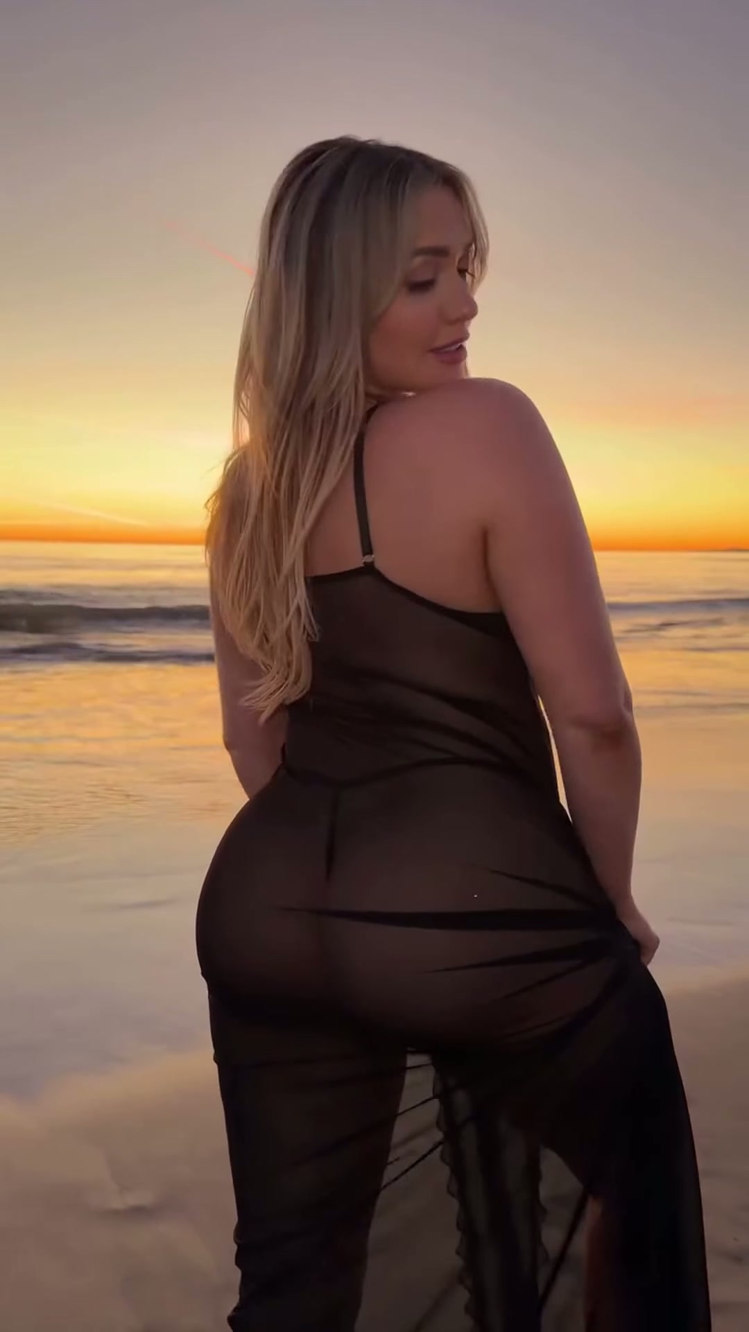 Golden hour girl