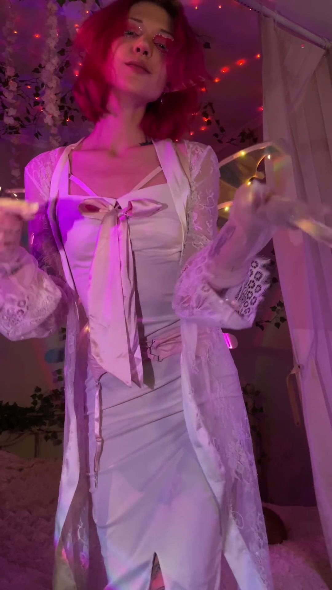 Naughty fairy wants your wand deep in her glowing hole