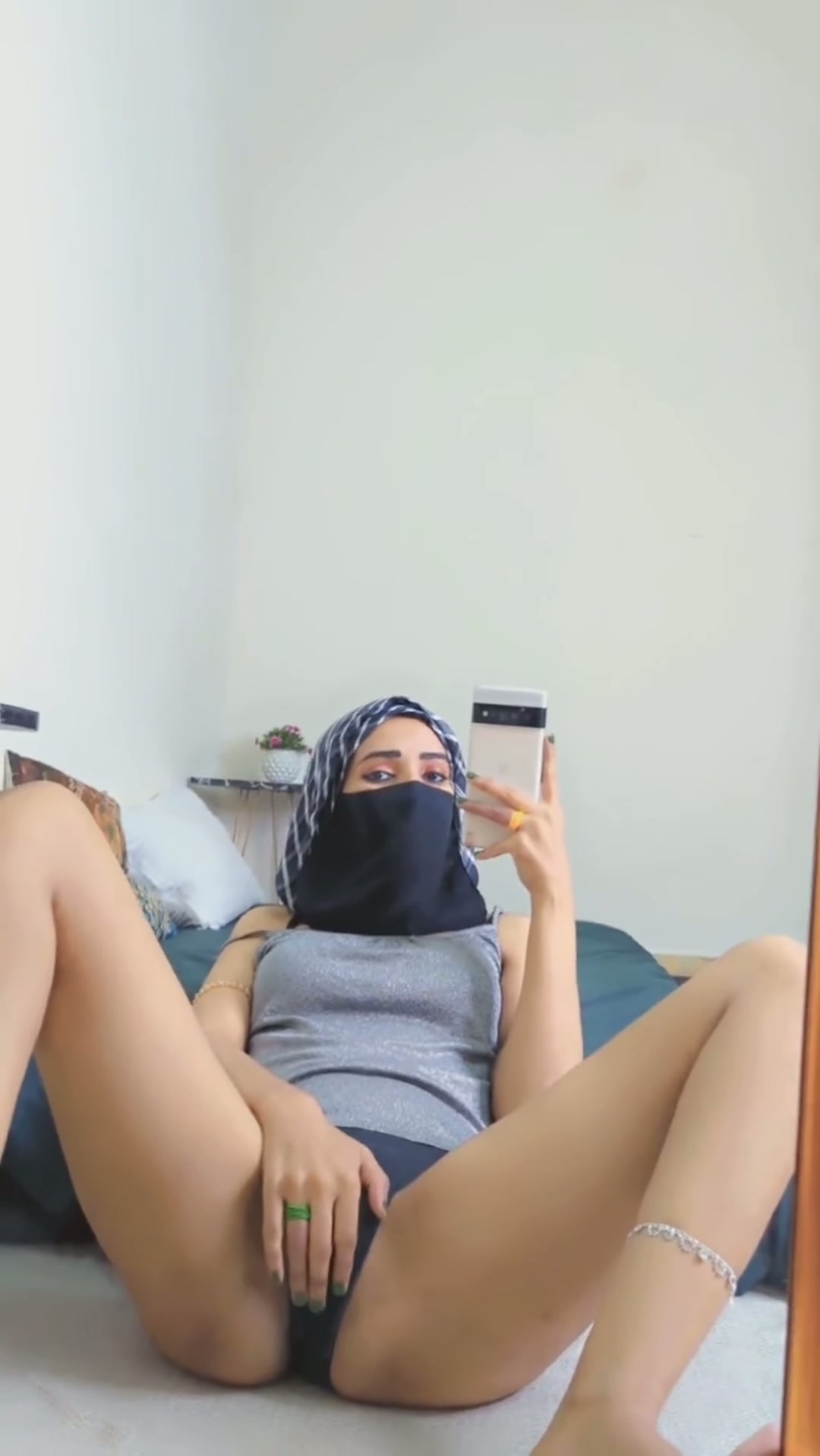 Would it be halal or harm if you eat my hijabi pussy with my hijab on?