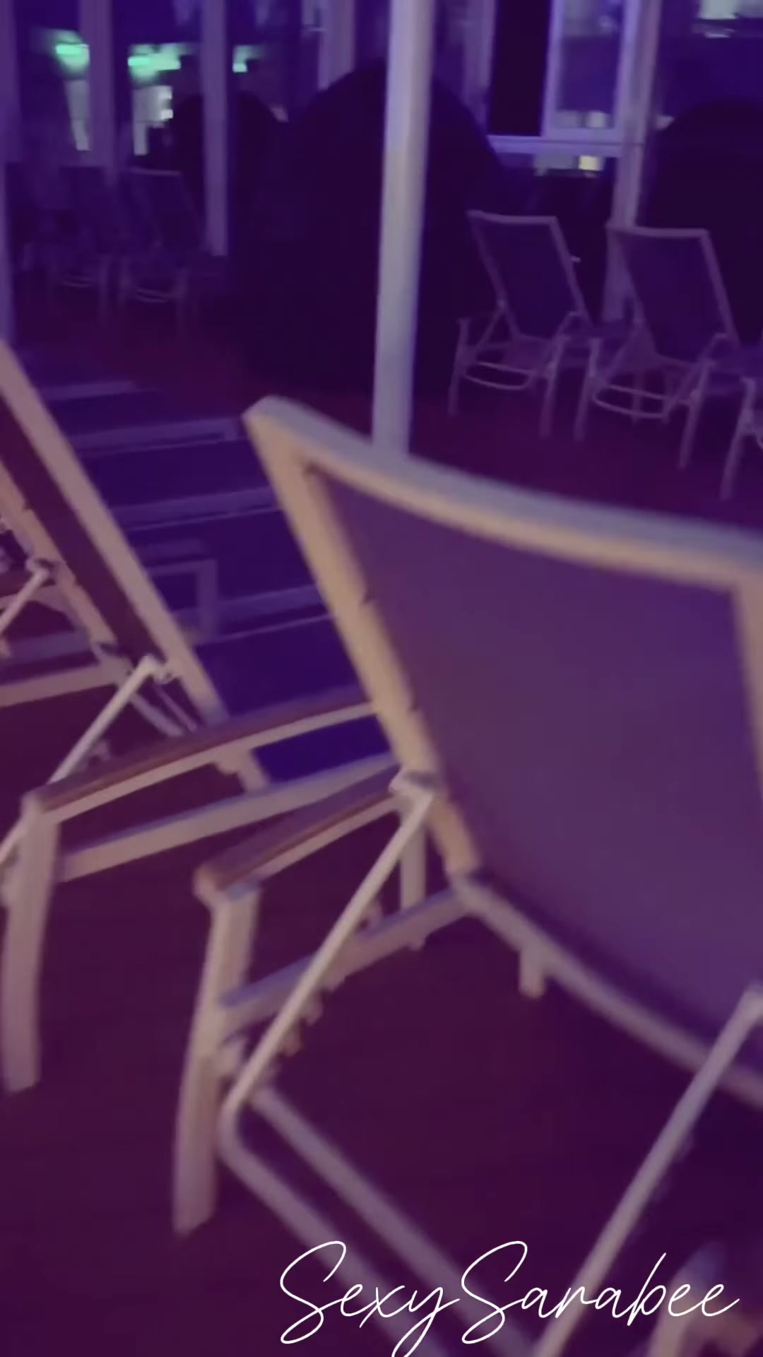 Caught giving a blowjob on cruise at 1am