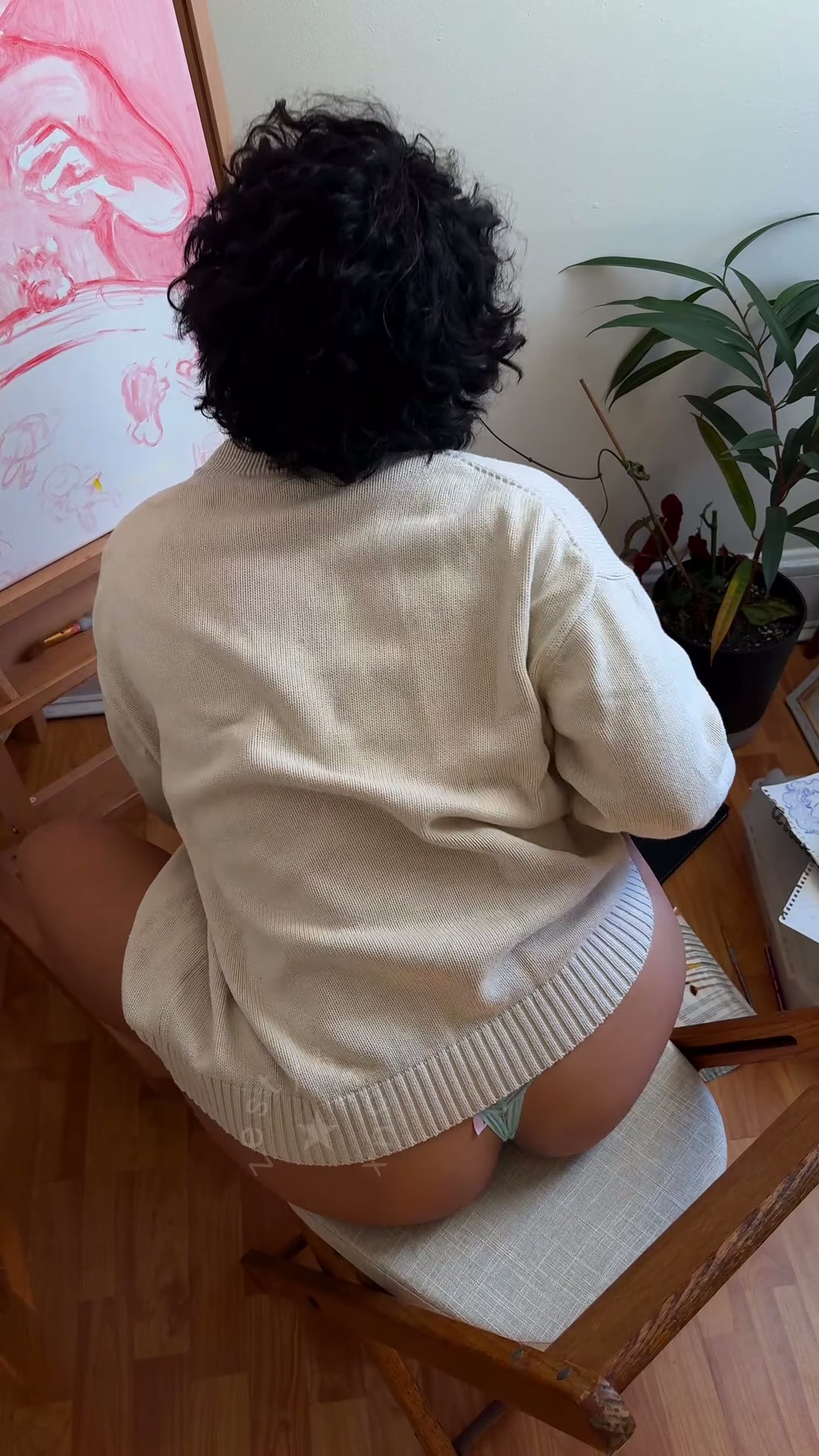 Surprise thong
