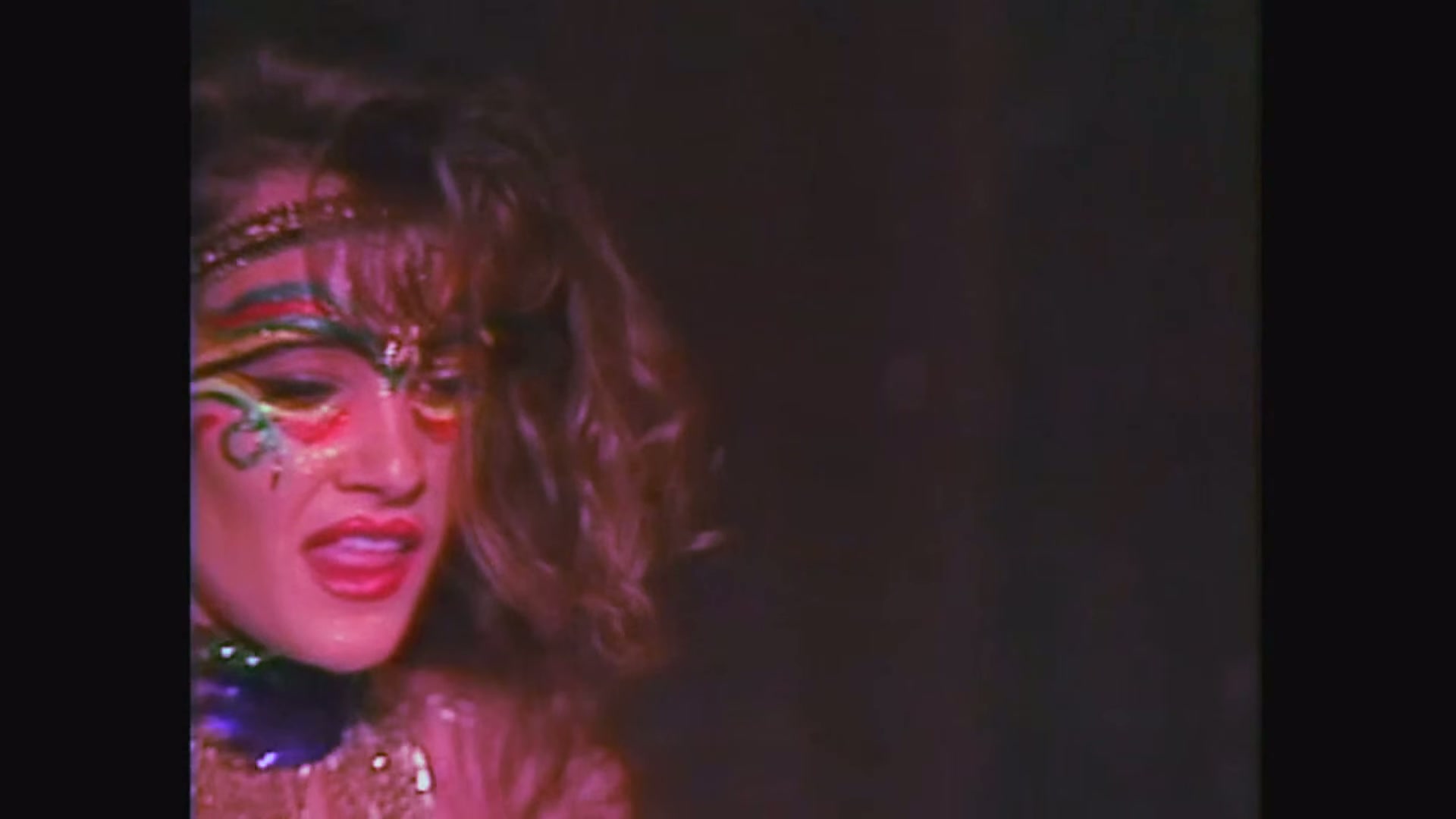 A Young Lisa Ann Dancing Live On Stage Topless