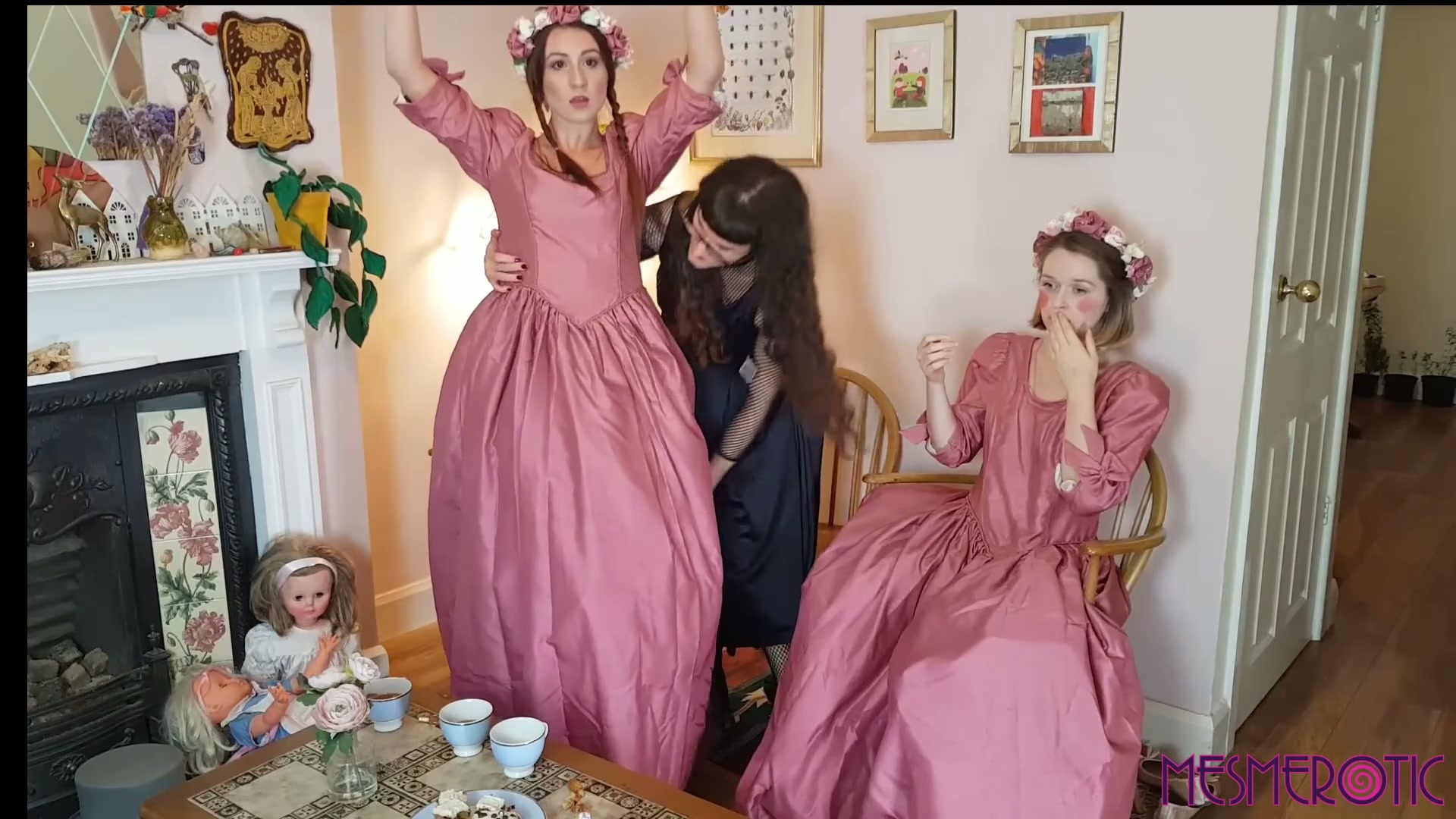 Dolls' Tea Party: Tranced, transformed, objectified, dressed up and played with!