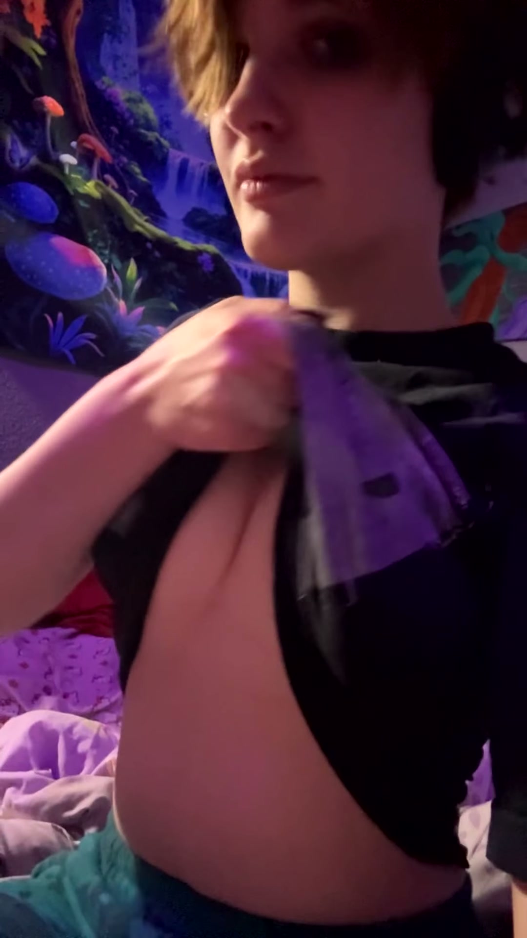 Take the titty drop
