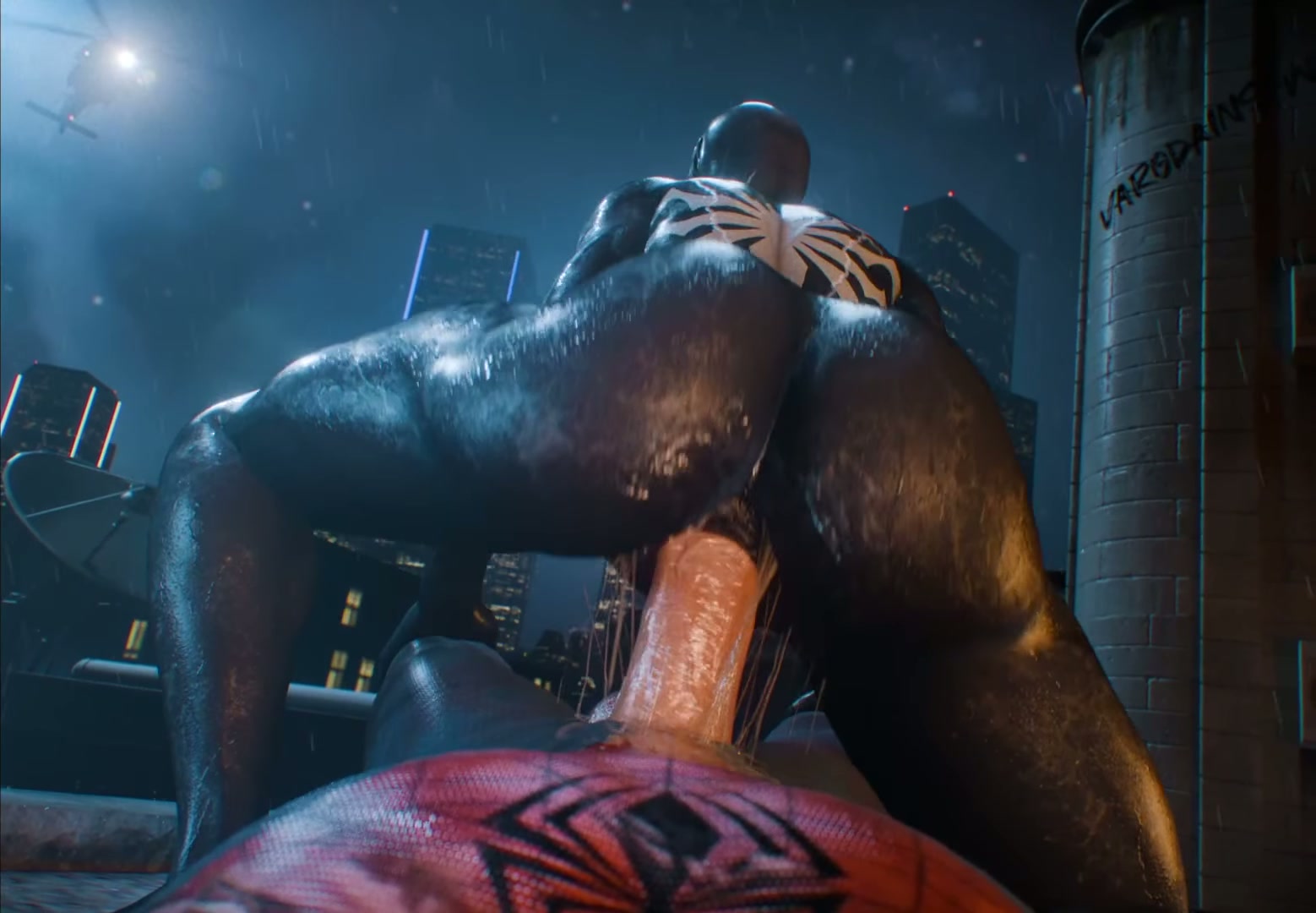 If venoms got 19 inches, what dose she-venom have?