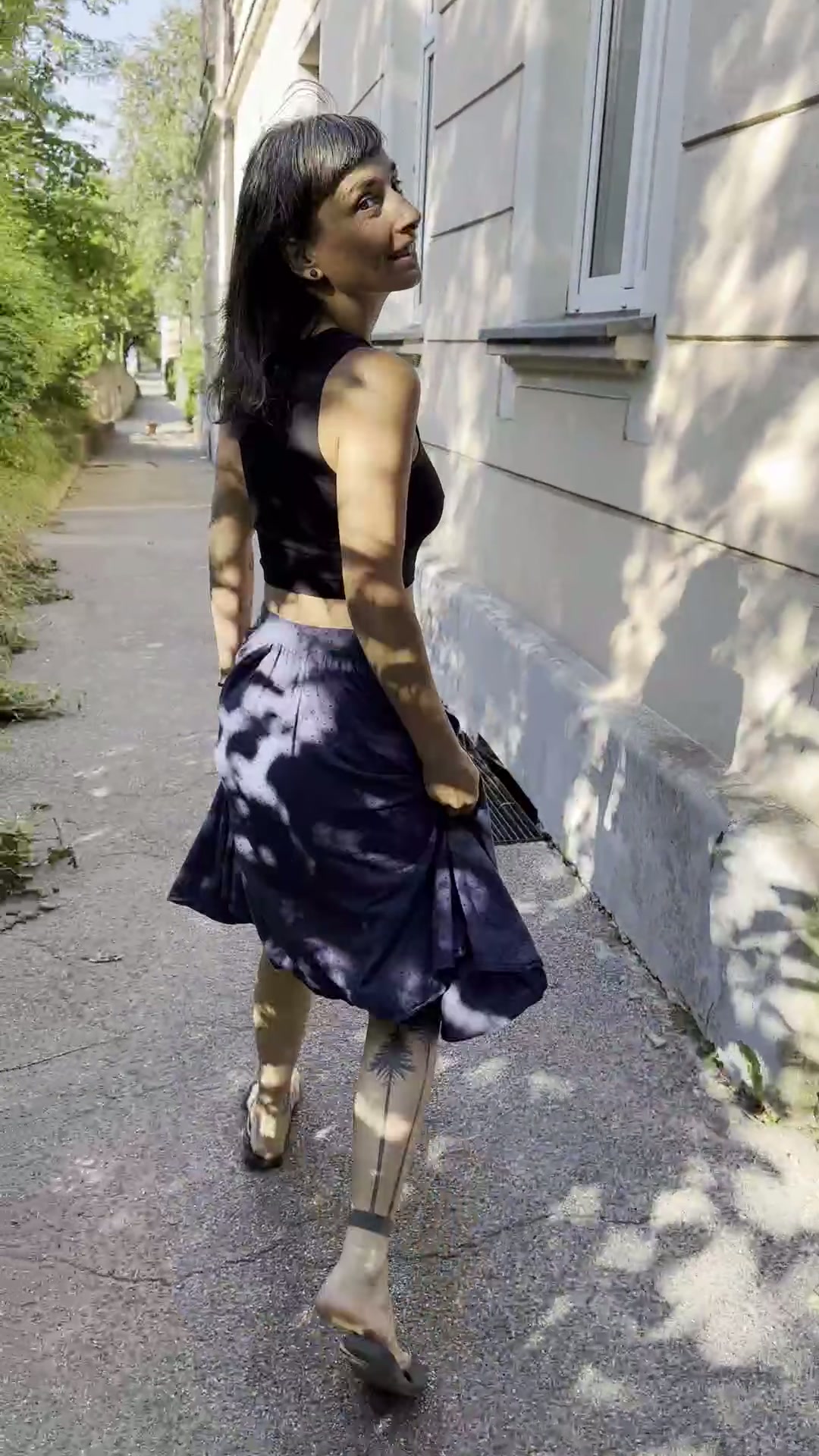 Walking through the city and showing off - not just tattoos ;)