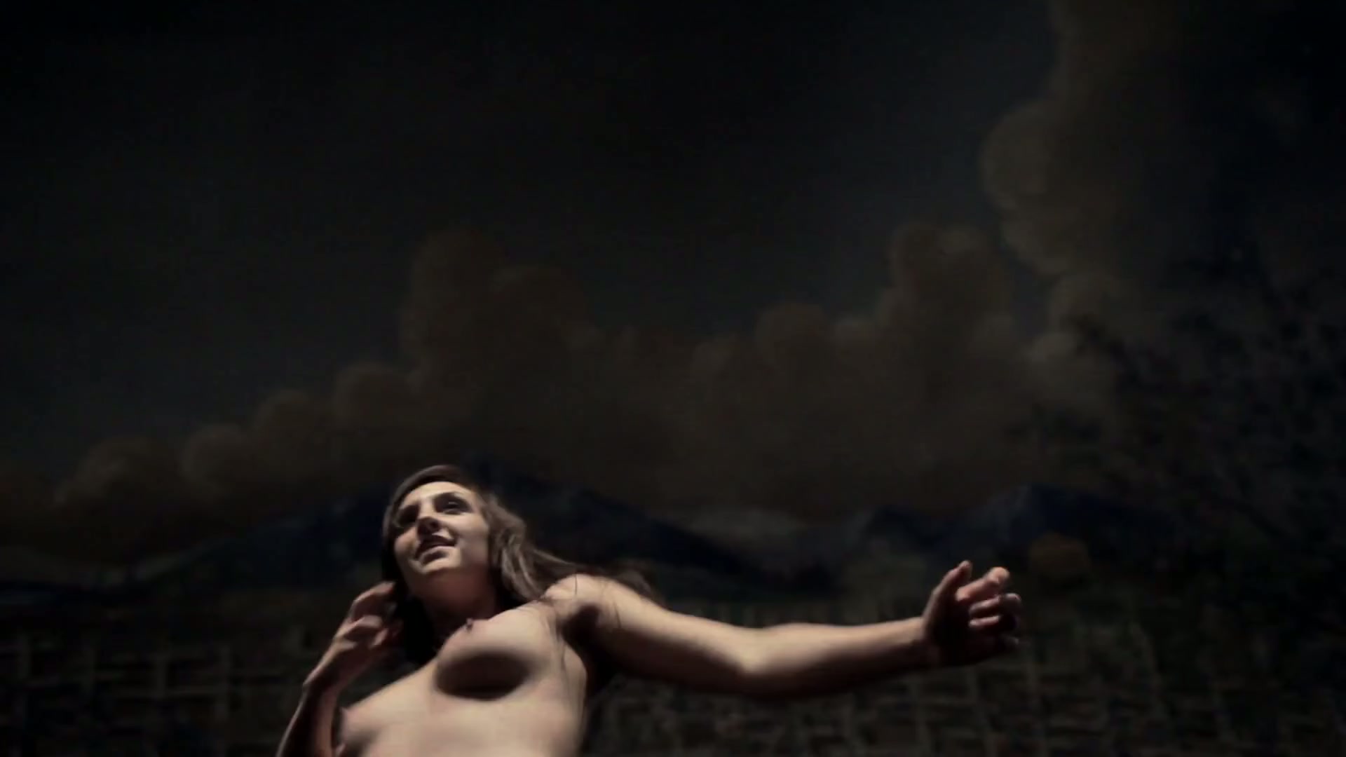 Kelly Shaw, Canadian actress and choreographer, naked on stage in the music video “Changes” by Stars