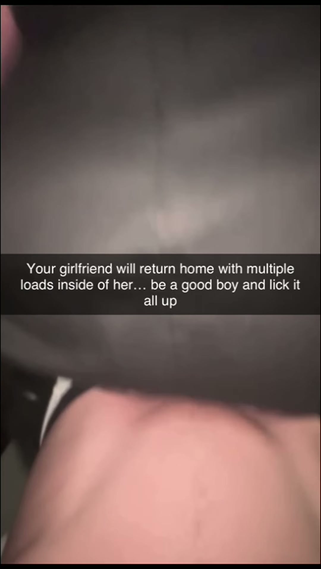 You’re a good cuck