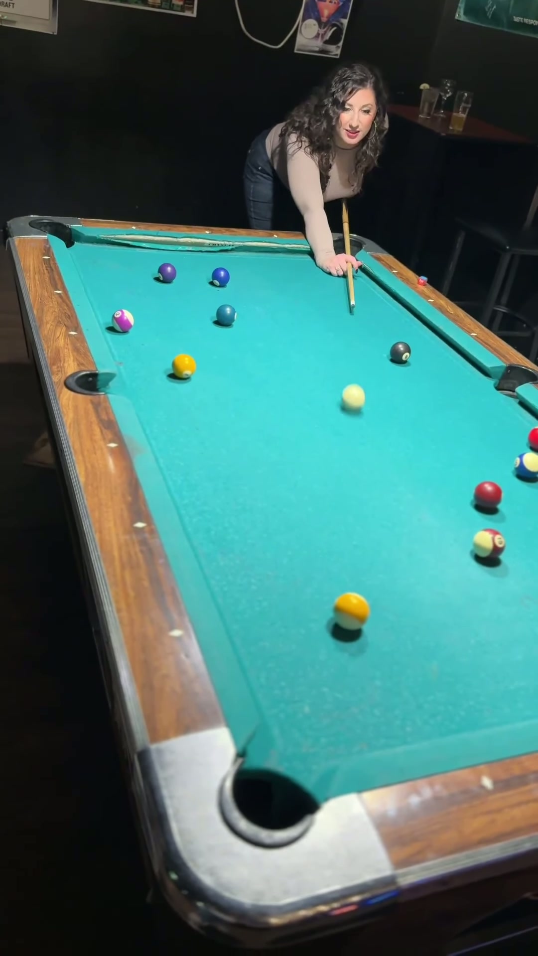 Looks like your algorithm knows you like busty mamas who know their way around a pool table