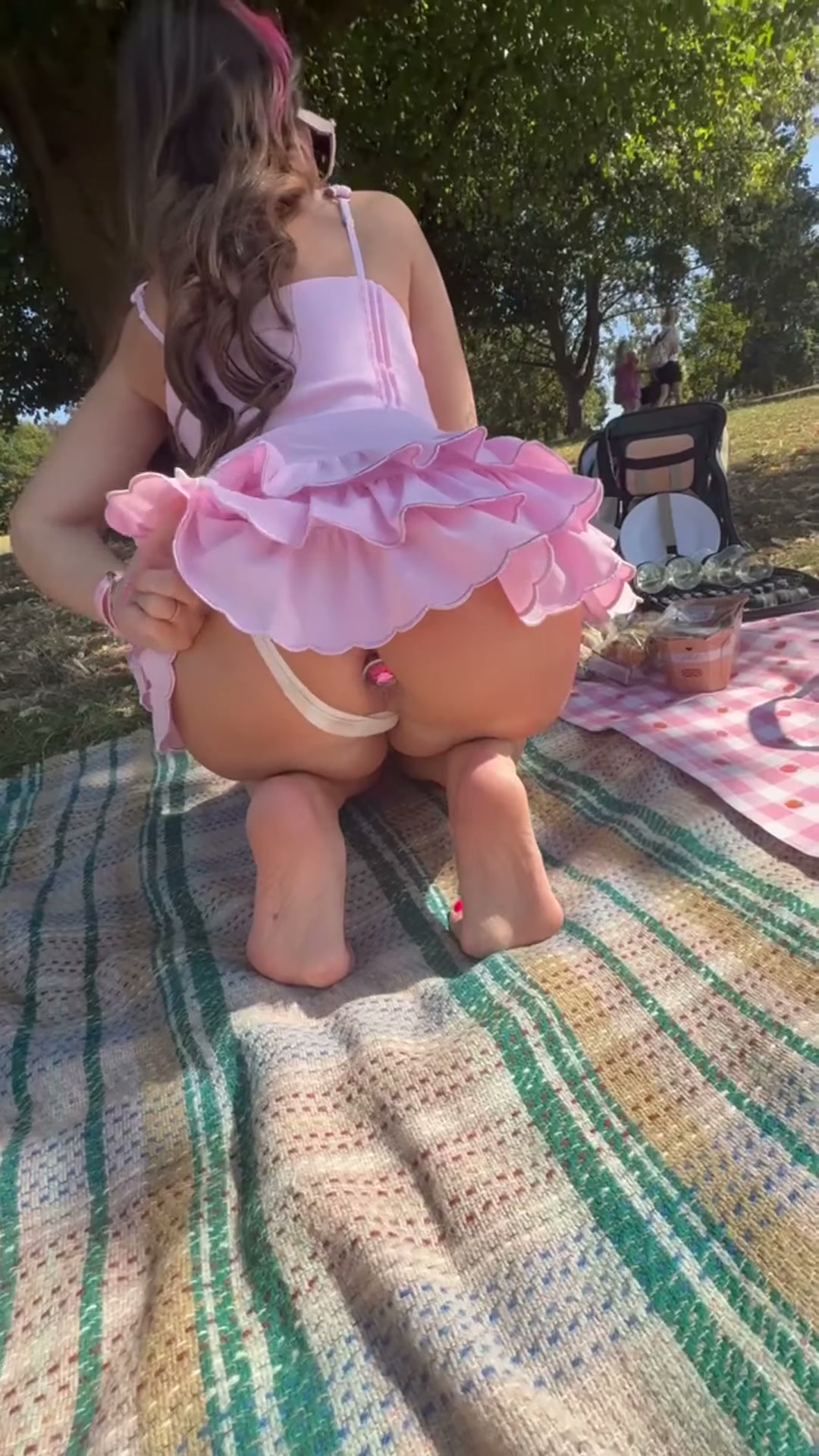 Just being cute on my little picnic date