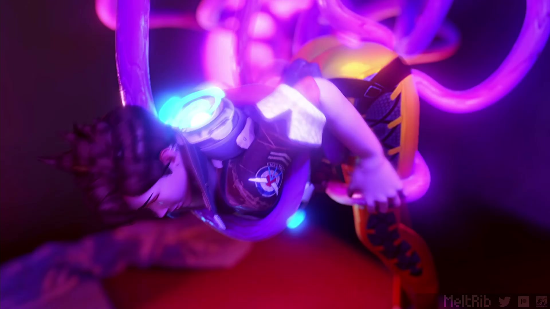 Tracer gets entangled