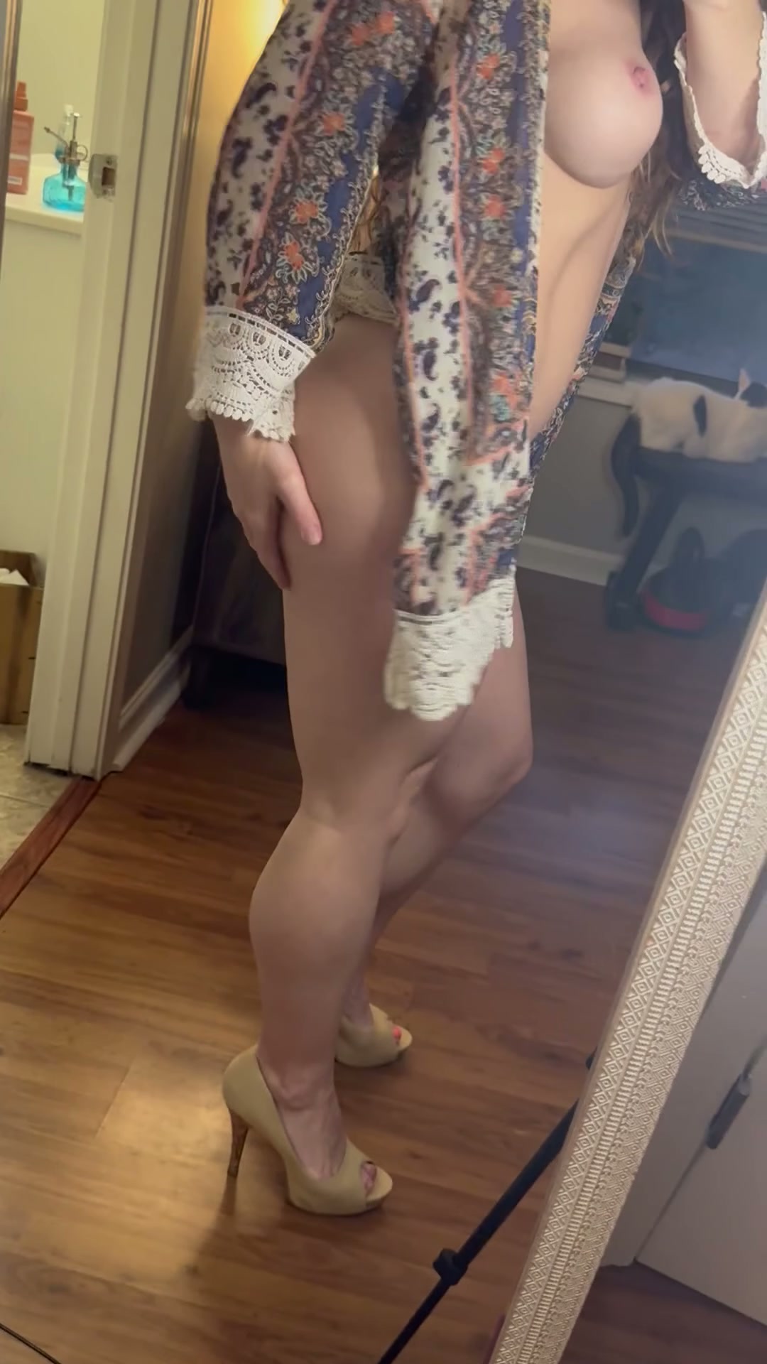 Fuck me with these on