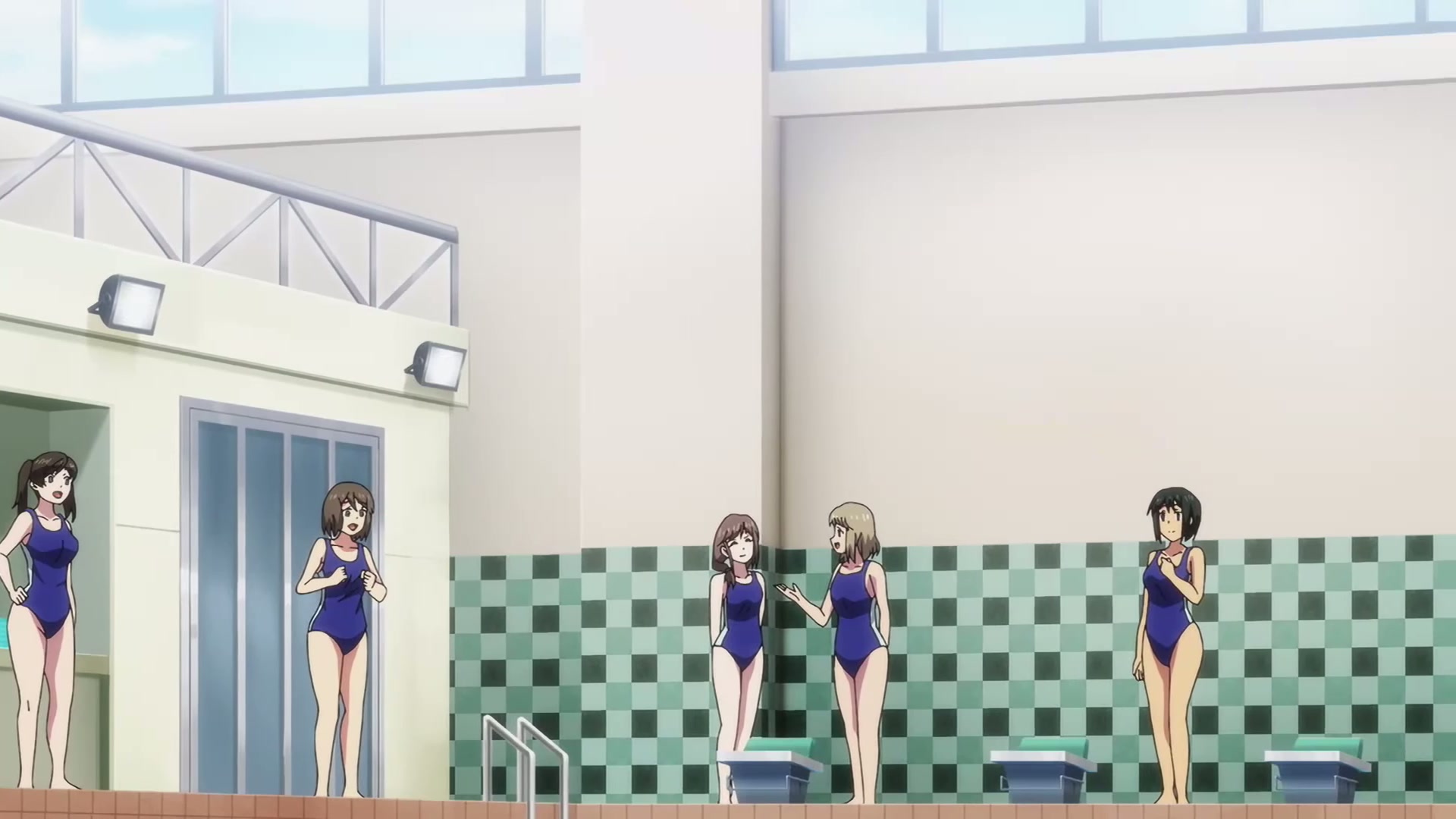 Voluptuous Volleyball Vixen III (Salacious School Swimsuit) [World's End Harem S01E08]