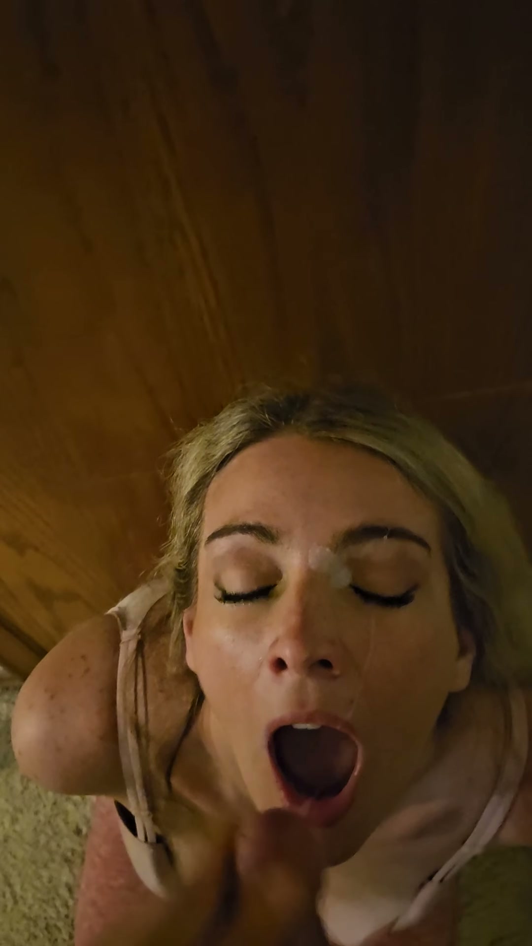 This cum loving slut was overdue for a facial