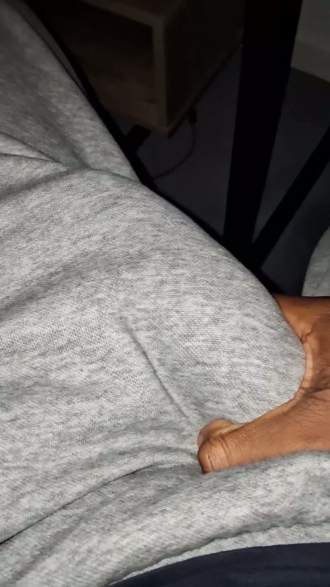 Supposed to be a study night, but got turned to a stroking night