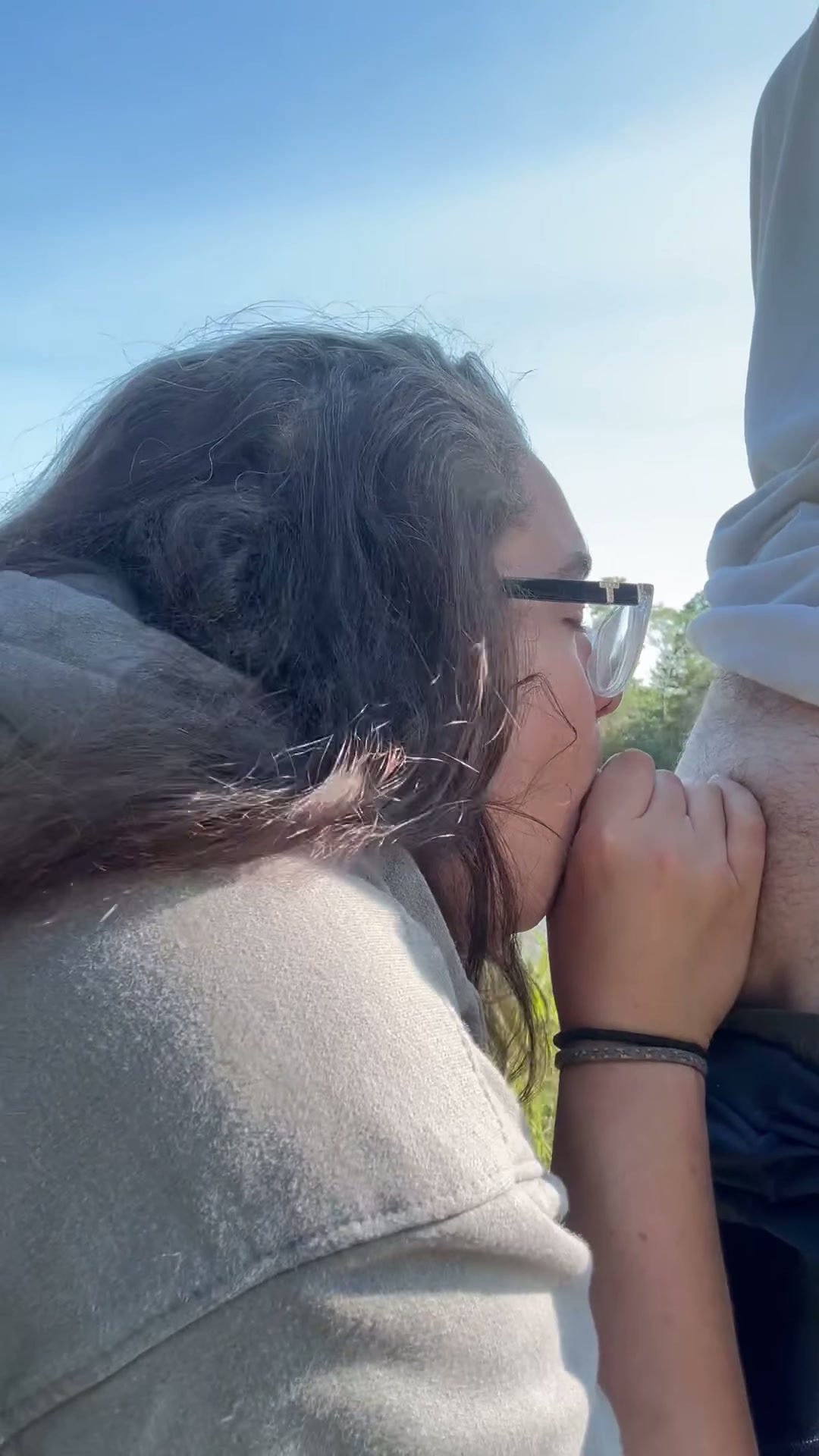 Swallowing a load by the pond