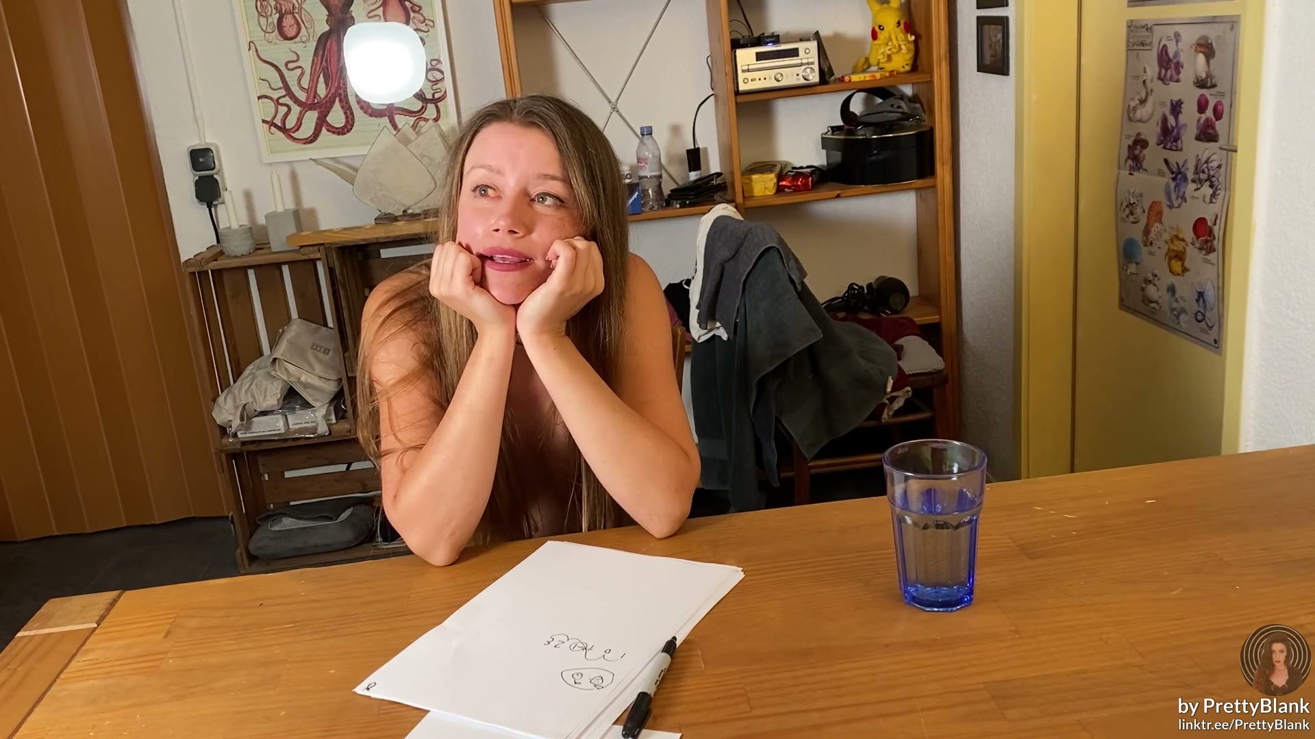 I turned my hypno slave into a dumb mess... I hope you have some fun watching her, humiliating herself