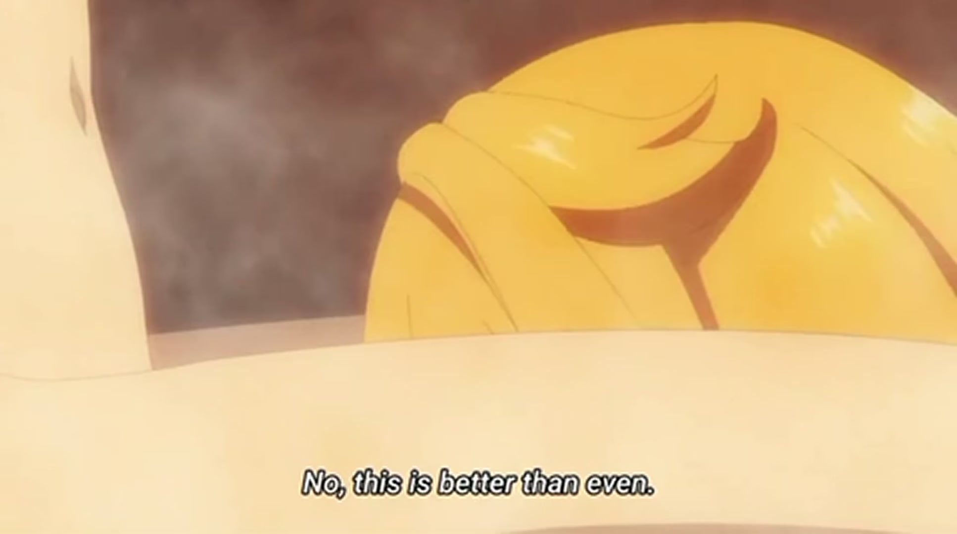 Roxanne’s healing mouth [Isekai Meikyuu de Harem wo]