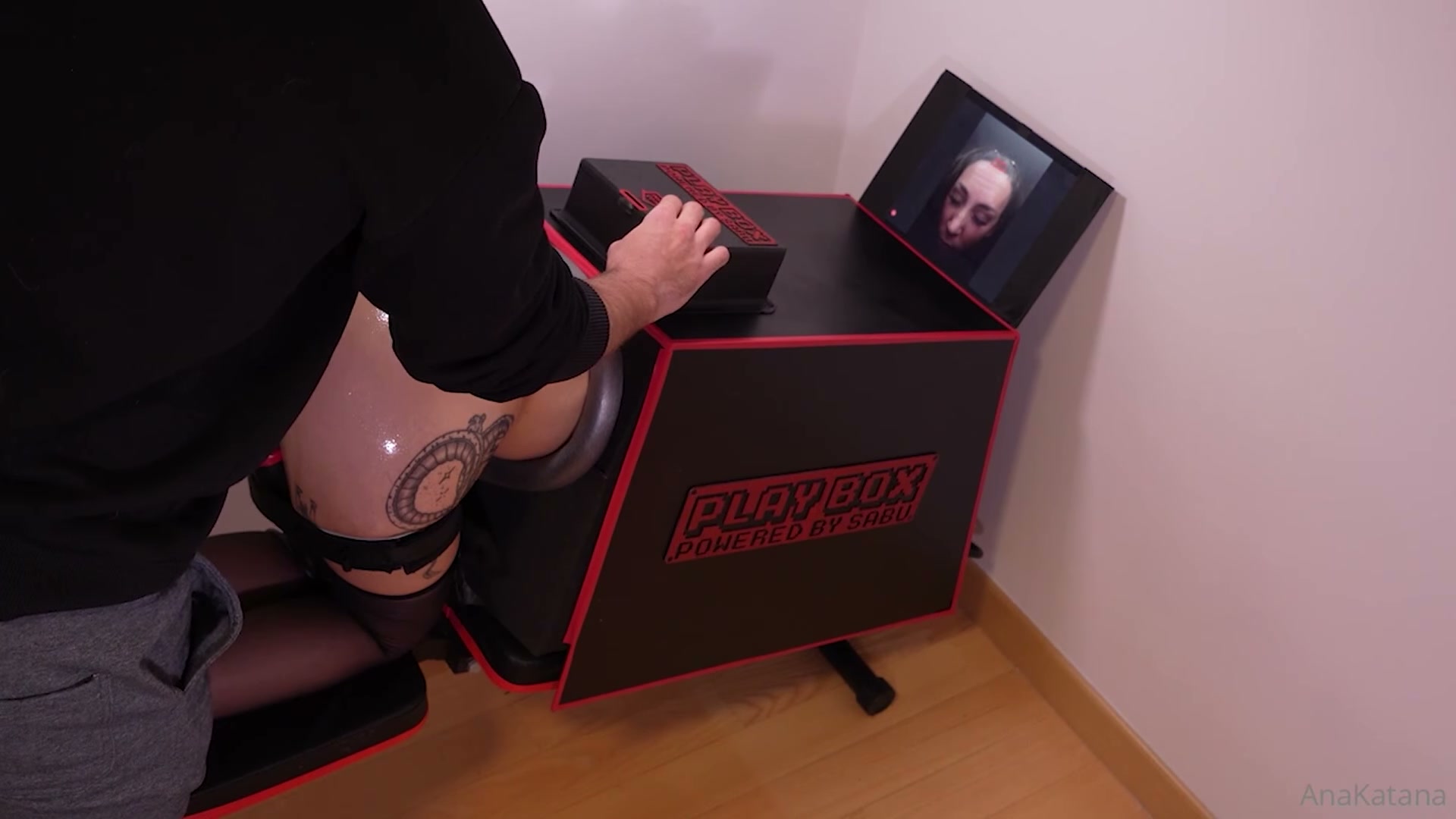Stuck in a PlayBox! How fit would you be if your gym had one of these in the locker room?