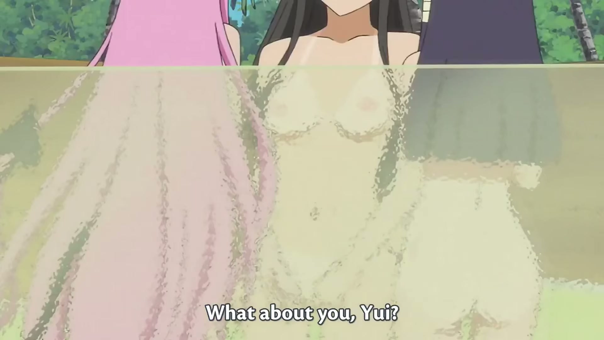 Checking out each others tan [To Love Ru OVA]