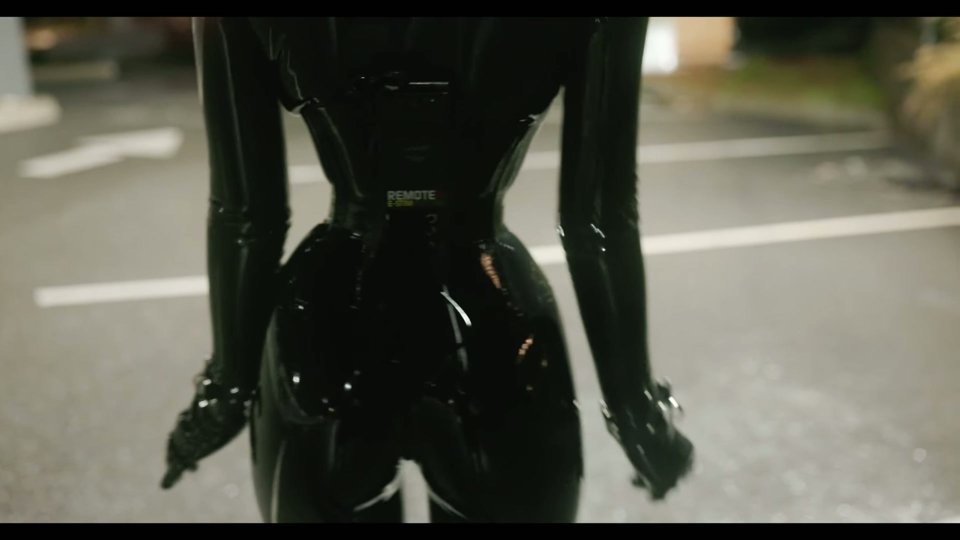 rubber doll ready for e-stim training