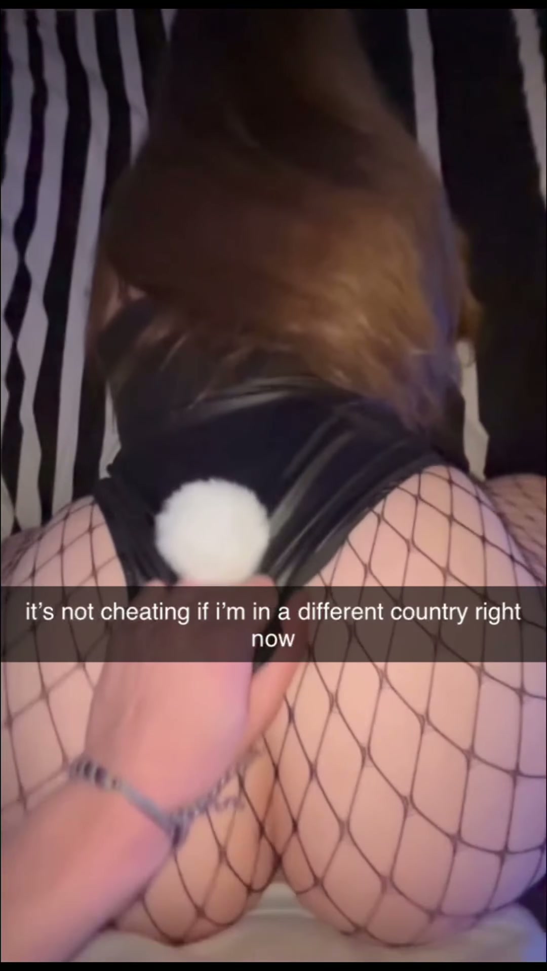 its not cheating if we’re on vacation and can’t get caught